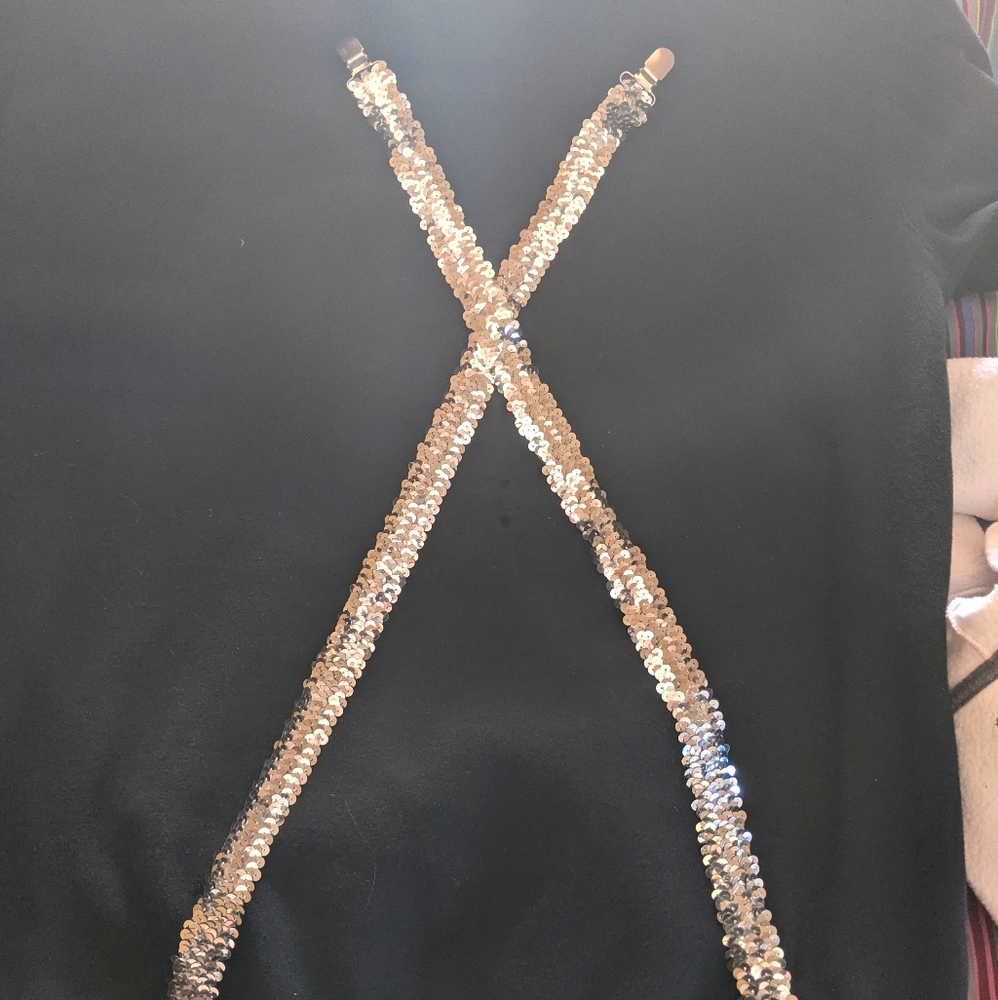 Sequined Suspenders